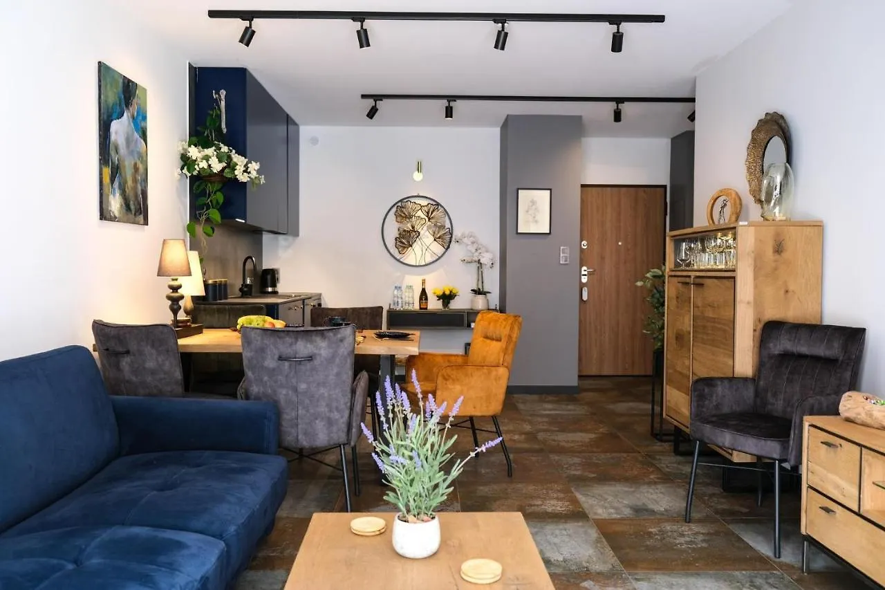 아파트 Riverside Garden Apartament Marina 그단스크 폴란드