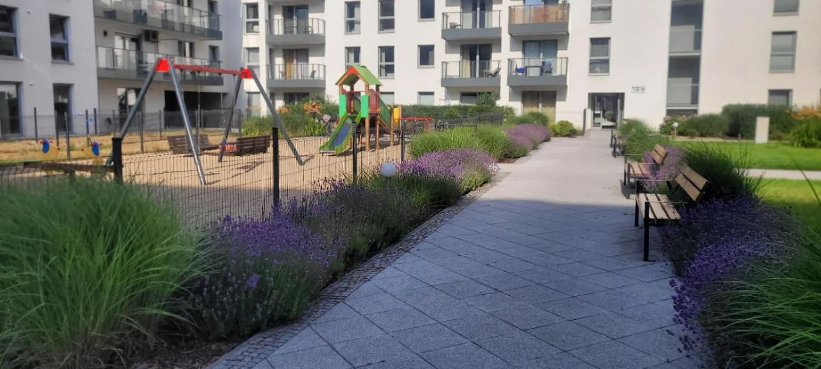 Riverside Garden Apartament Marina 그단스크